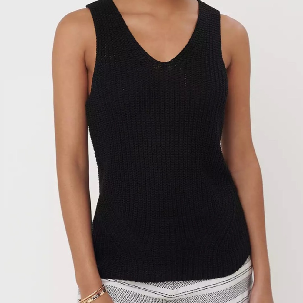 Loft Double V Sweater Tank